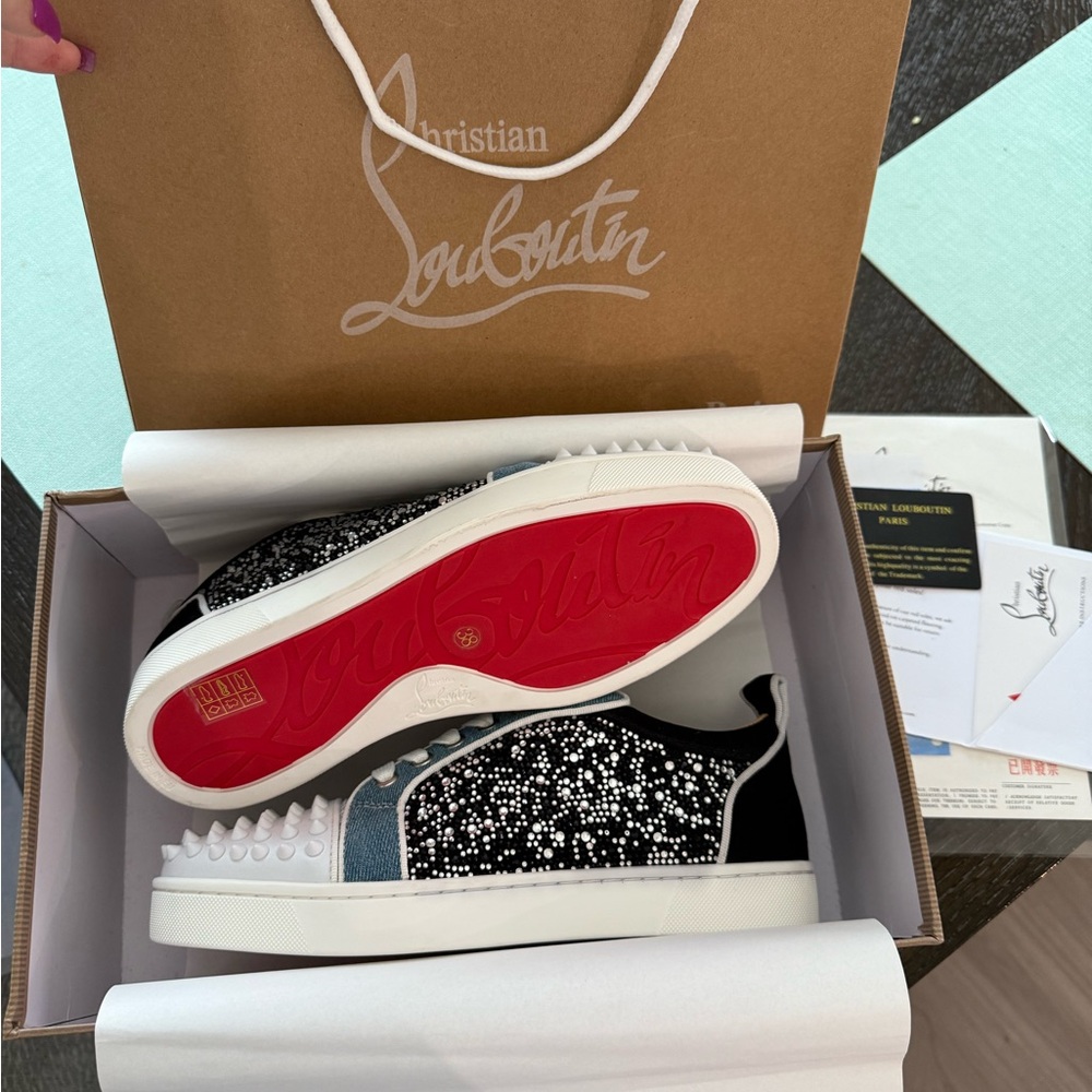 Christian Louboutin Junior spike shoes